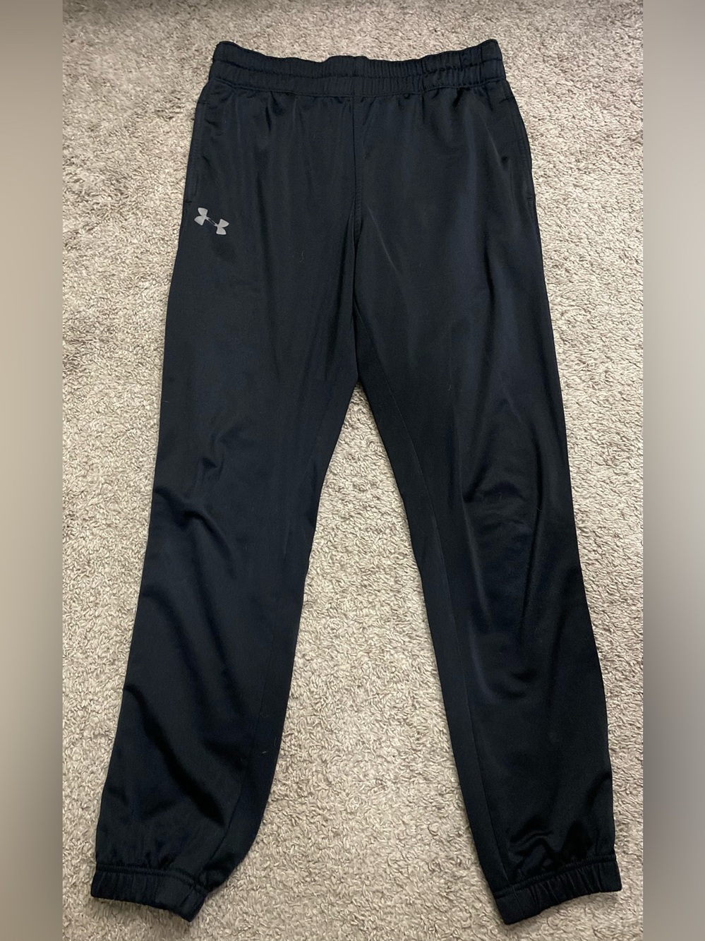 Under Armour Black Performance Joggers with Reflective Logo